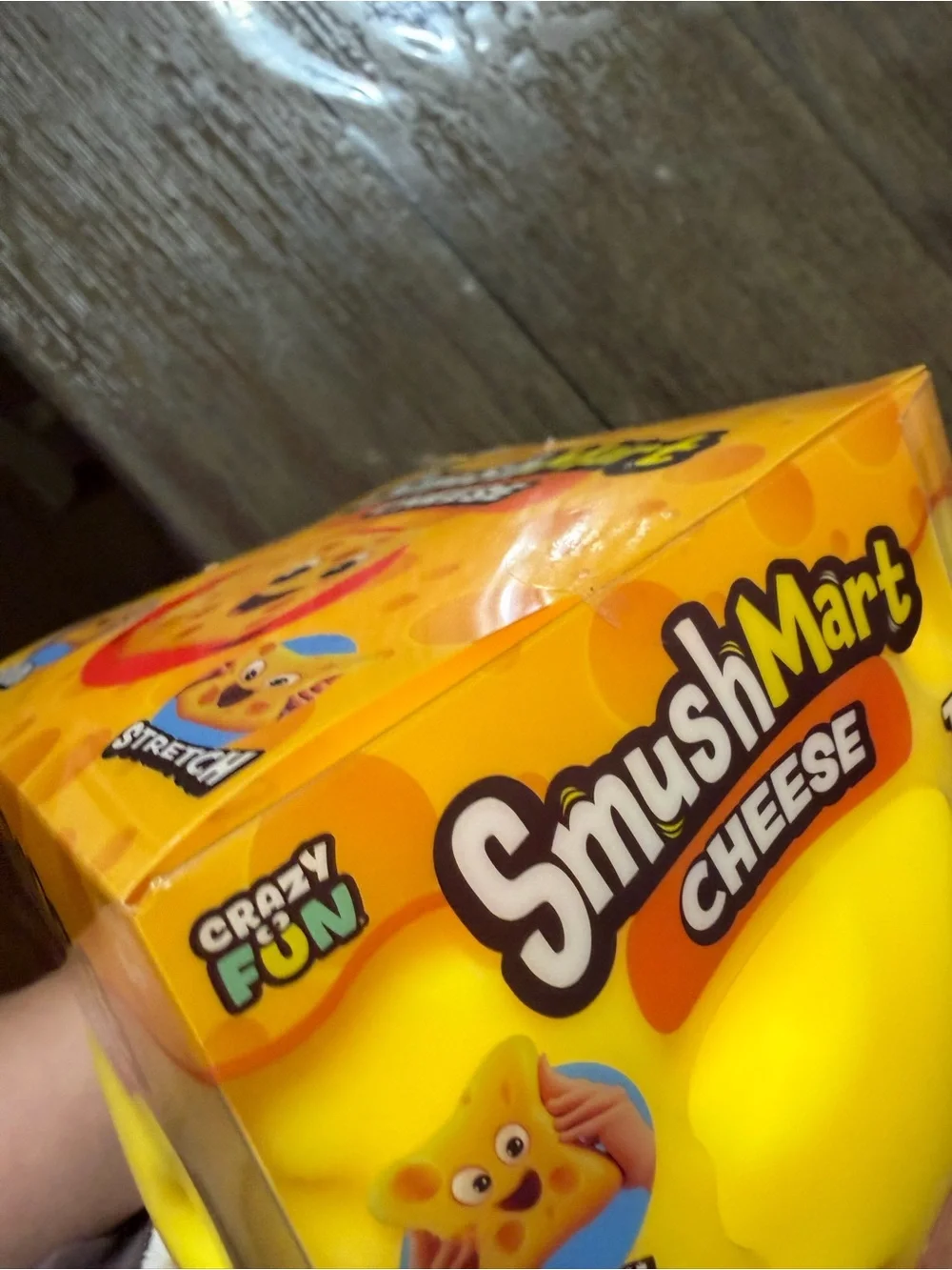 Crazy fun cheese squishy
